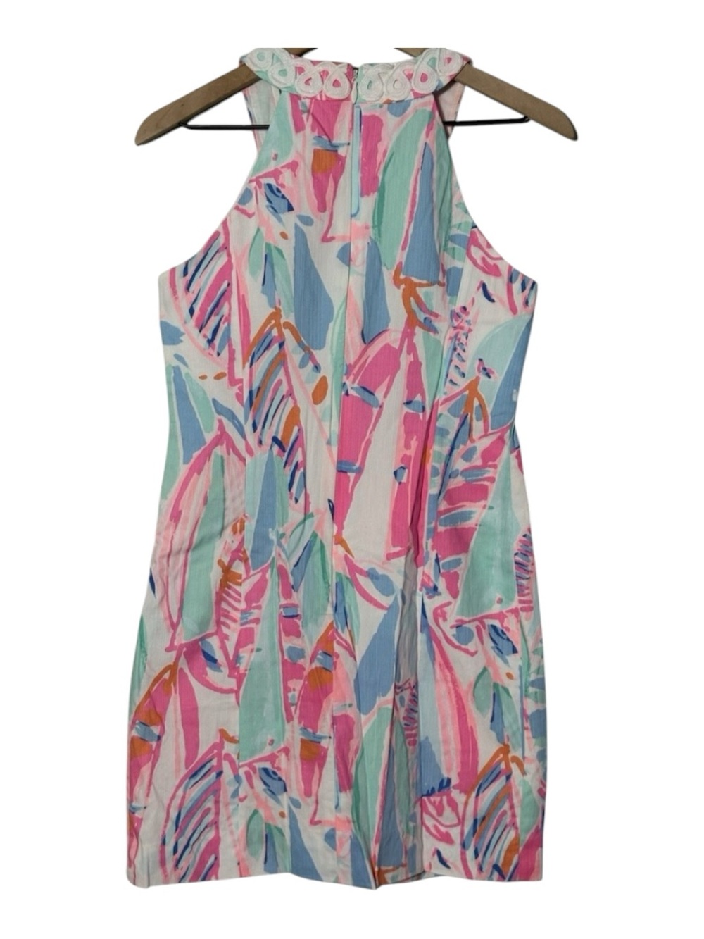 Lilly Pulitzer Lynn Sleeveless Multicolor Shift Dress Size 8 - Picture 3 of 6